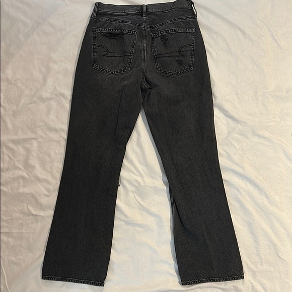 Black Distressed Women's Jeans - Picture 4 of 4